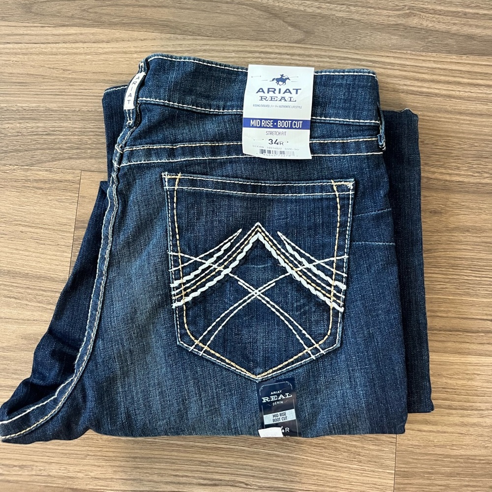 NWT Ariat Perfect Rise Bootcut Jeans